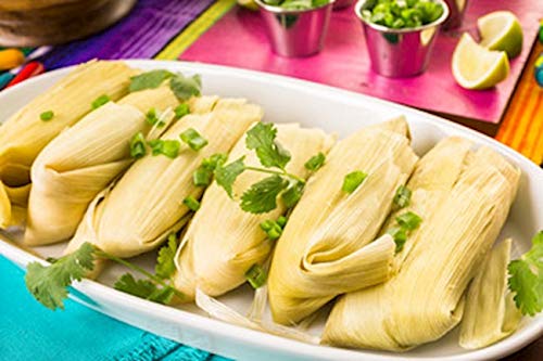 Cream Cheese Chicken Tamales,Refrigerated or Frozen Available for Pickup