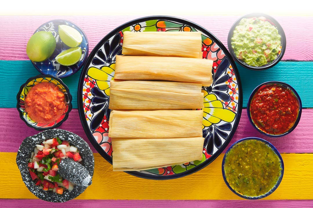 The Feast Variety Pack - Warm & Ready (5 dozen tamales, 2 sauces Mild and Spicy))